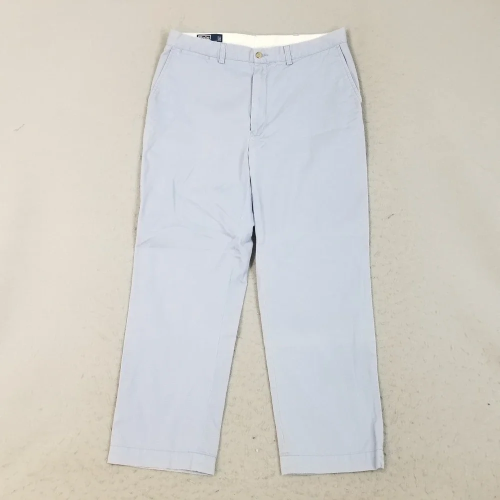 Polo Ralph Lauren Pants Mens 36/30 Blue Prospect Pant Classic Chino Cotton